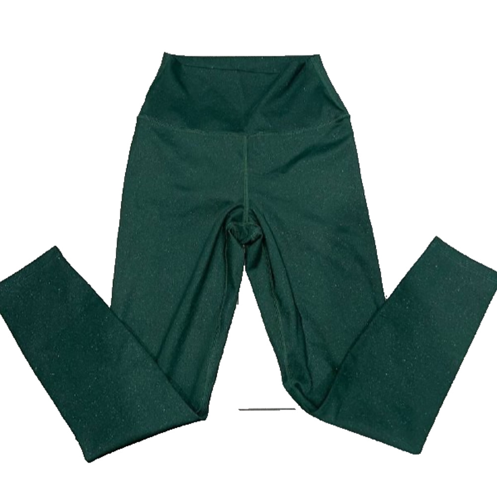 Carbon 38 Shine Powder 7/8 Leggings Y2K SHINE POWDER EVERGREEN Small A004719 - Picture 5 of 11